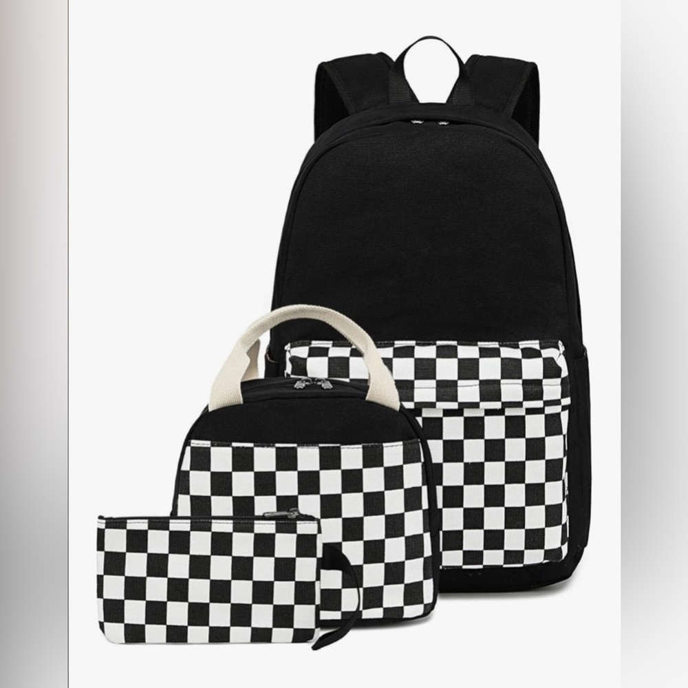 CAMTOP Backpack for girls backpack with lunch box set 063